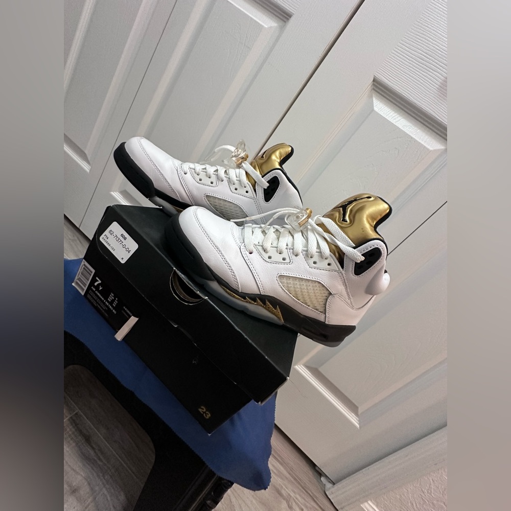 Air Jordan retro 5 BG “Olympic” - Picture 6 of 10